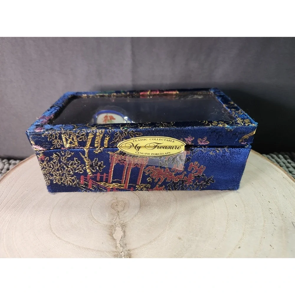 Kingsbridge International Mini China Set Teacup And Saucer In Box